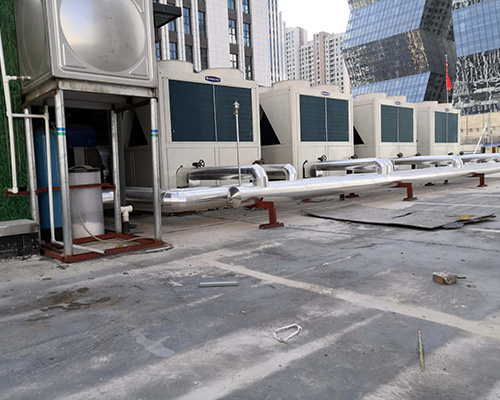 軍業(yè)集團(tuán)-珠江港海鮮鉑金店空調(diào)機(jī)房系統(tǒng)1（制冷+過渡季節(jié)采暖）
